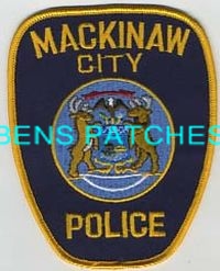 MICHIGAN,MACKINAW CITY POLICE 2